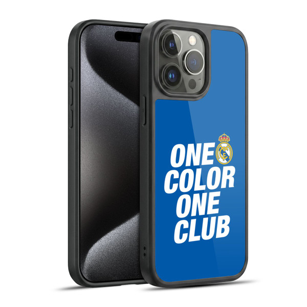 Real Madrid CF Origin One Color Gel Armour Case For Apple iPhone 15 Pro Max