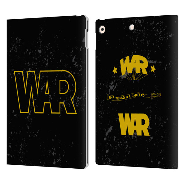 War Graphics Logo Leather Book Wallet Case Cover For Apple iPad 10.2 2019/2020/2021