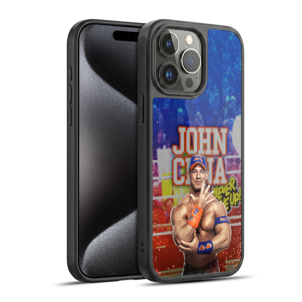 WWE 2017 John Cena LED Image Gel Armour Case For Apple iPhone 15 Pro Max