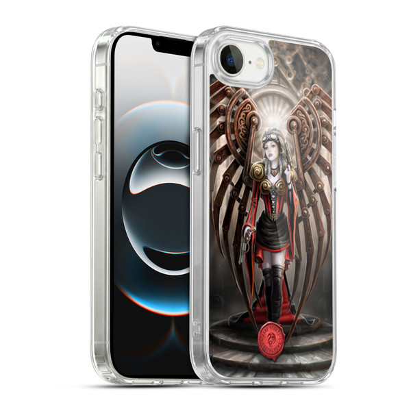Anne Stokes Steampunk Avenger Soft Gel Case for Apple iPhone 16e / Apple iPhone 17e & MagSafe