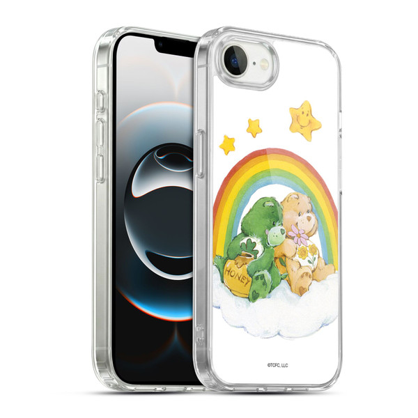 Care Bears Classic Rainbow 2 Soft Gel Case for Apple iPhone 16e / Apple iPhone 17e & MagSafe