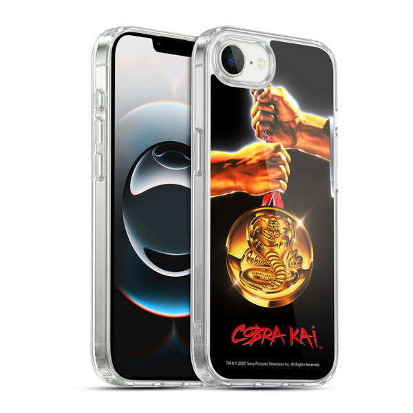 Cobra Kai Graphics Gold Medal Soft Gel Case for Apple iPhone 16e / Apple iPhone 17e & MagSafe