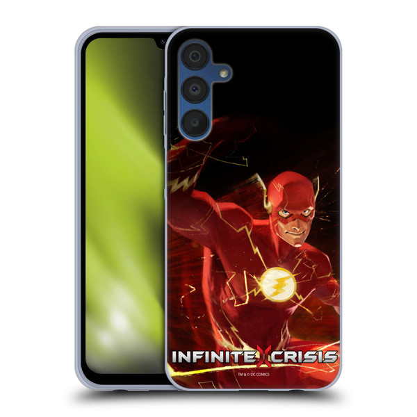 Infinite Crisis Characters Flash Soft Gel Case for Samsung Galaxy A15 & MagSafe