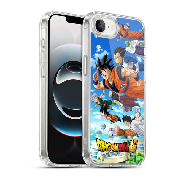 Dragon Ball Super Universe Survival Arc Group Soft Gel Case for Apple iPhone 16e / Apple iPhone 17e & MagSafe
