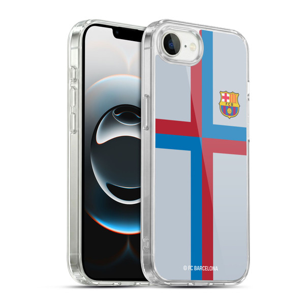 FC Barcelona 2022/23 Crest Kit Third Soft Gel Case for Apple iPhone 16e / Apple iPhone 17e & MagSafe