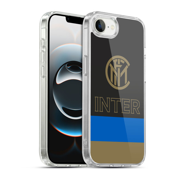 Fc Internazionale Milano Graphics Stripes Soft Gel Case for Apple iPhone 16e / Apple iPhone 17e & MagSafe