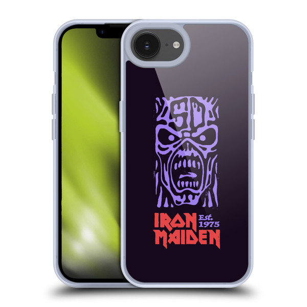 Iron Maiden Key Art Logo Soft Gel Case for Apple iPhone 16e / Apple iPhone 17e & MagSafe