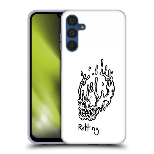 Matt Bailey Skull Rotting Soft Gel Case for Samsung Galaxy A15 & MagSafe