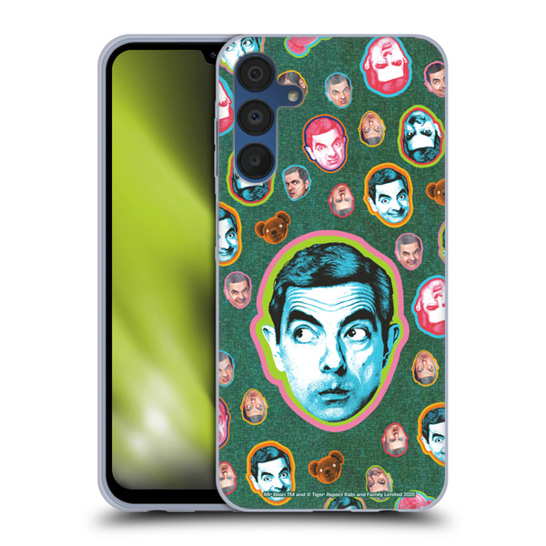 Mr. Bean Key Art Collage Soft Gel Case for Samsung Galaxy A15 & MagSafe