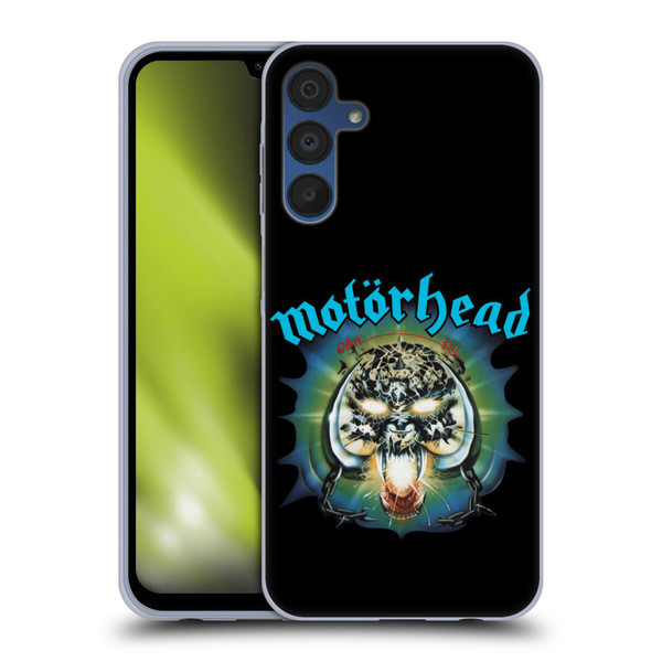 Motorhead Album Covers Overkill Soft Gel Case for Samsung Galaxy A15 & MagSafe