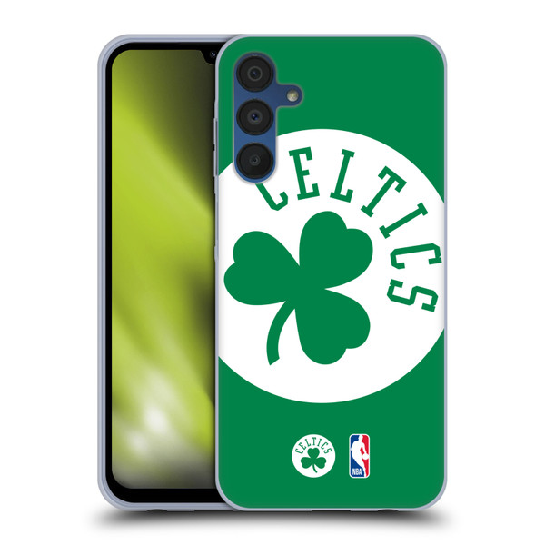 NBA Boston Celtics Logo Oversized Soft Gel Case for Samsung Galaxy A15 & MagSafe