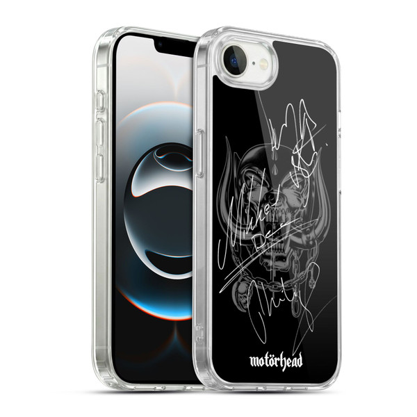 Motorhead Graphics Signatures Soft Gel Case for Apple iPhone 16e / Apple iPhone 17e & MagSafe