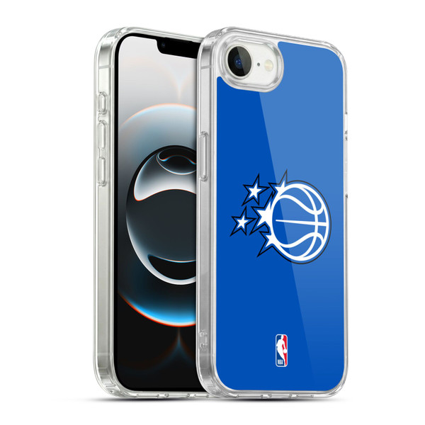 NBA Orlando Magic Logo Blue Soft Gel Case for Apple iPhone 16e / Apple iPhone 17e & MagSafe