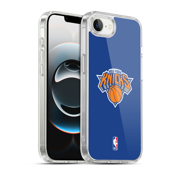 NBA New York Knicks Plain Soft Gel Case for Apple iPhone 16e / Apple iPhone 17e & MagSafe
