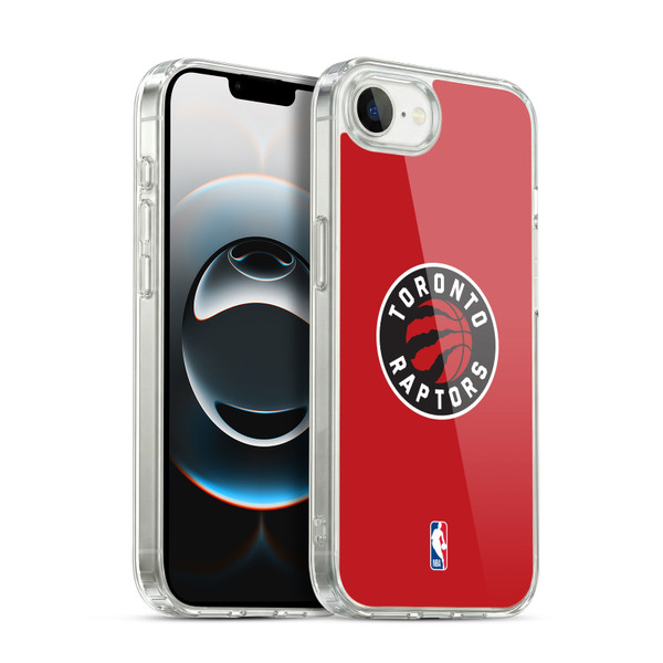 NBA Toronto Raptors Logo Red Soft Gel Case for Apple iPhone 16e / Apple iPhone 17e & MagSafe