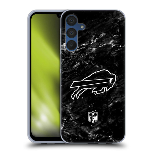 NFL Buffalo Bills Artwork Marble Soft Gel Case for Samsung Galaxy A15 & MagSafe