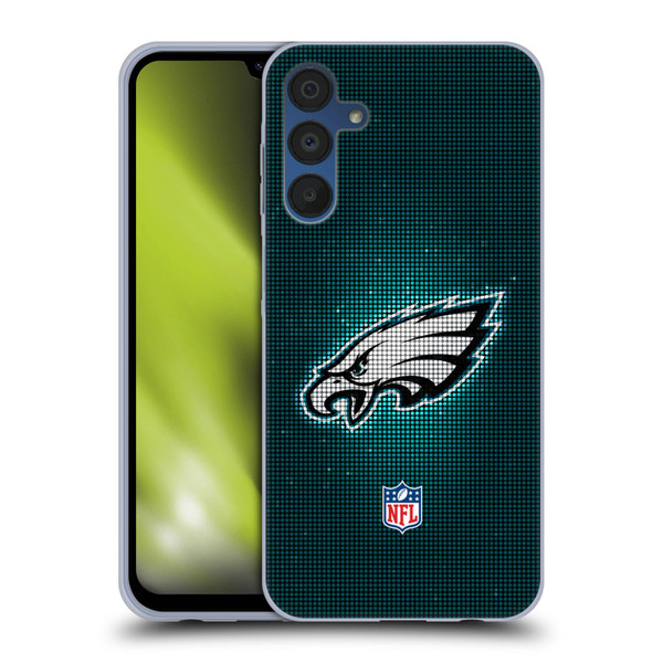 NFL Philadelphia Eagles Artwork LED Soft Gel Case for Samsung Galaxy A15 & MagSafe