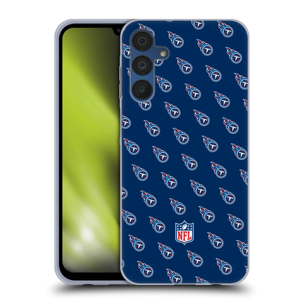 NFL Tennessee Titans Artwork Patterns Soft Gel Case for Samsung Galaxy A15 & MagSafe