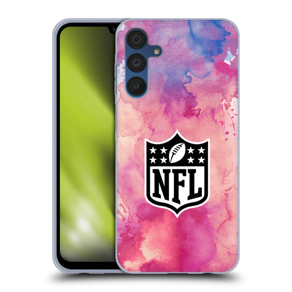 NFL Shield Watercolor Soft Gel Case for Samsung Galaxy A15 & MagSafe