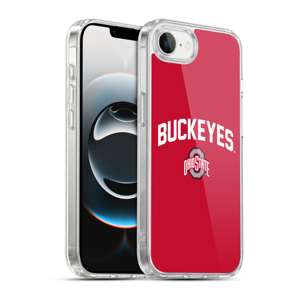 Ohio State University Logo Buckeyes Soft Gel Case for Apple iPhone 16e / Apple iPhone 17e & MagSafe