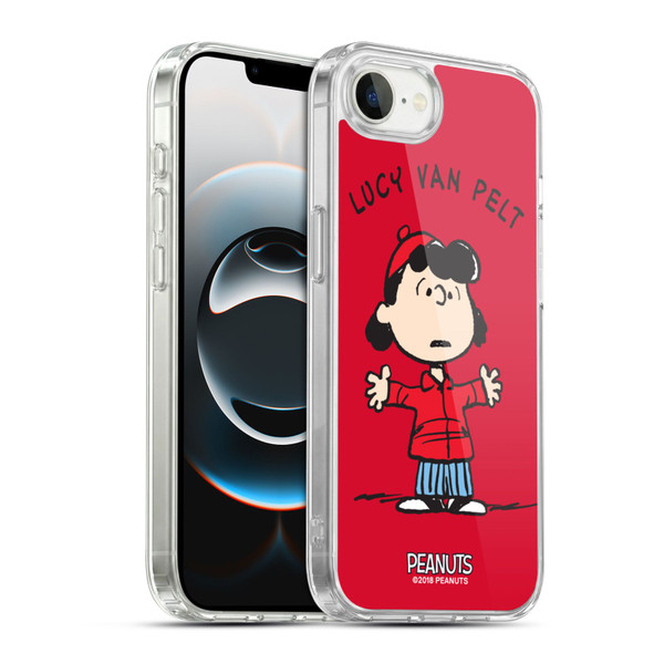 Peanuts Characters Lucy van Pelt Soft Gel Case for Apple iPhone 16e / Apple iPhone 17e & MagSafe