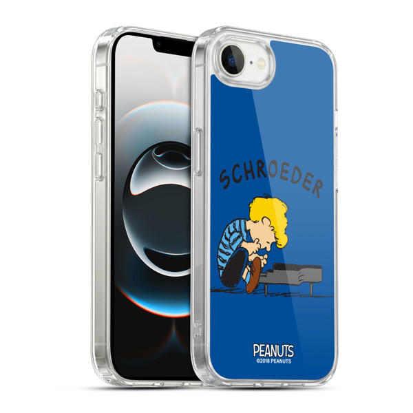 Peanuts Characters Schroeder Soft Gel Case for Apple iPhone 16e / Apple iPhone 17e & MagSafe