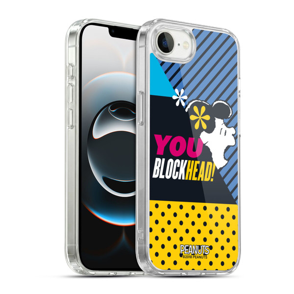 Peanuts Halfs And Laughs Lucy van Pelt Soft Gel Case for Apple iPhone 16e / Apple iPhone 17e & MagSafe