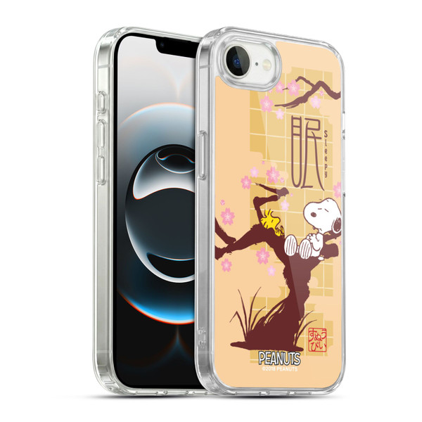 Peanuts Oriental Snoopy Sleepy Soft Gel Case for Apple iPhone 16e / Apple iPhone 17e & MagSafe