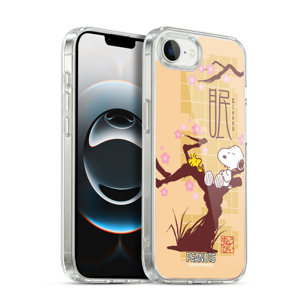 Peanuts Oriental Snoopy Sleepy Soft Gel Case for Apple iPhone 16e / Apple iPhone 17e & MagSafe