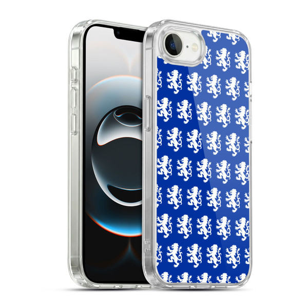 Rangers FC Crest Pattern Soft Gel Case for Apple iPhone 16e / Apple iPhone 17e & MagSafe