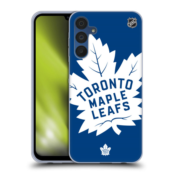 NHL Toronto Maple Leafs Oversized Soft Gel Case for Samsung Galaxy A15 & MagSafe