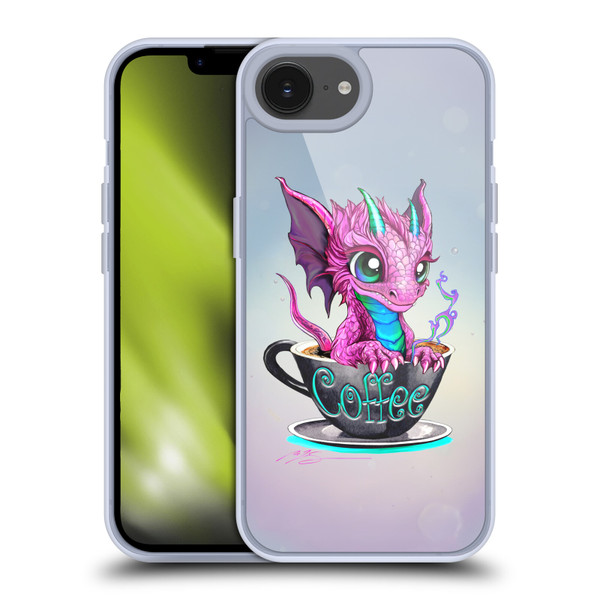 Ruth Thompson Cup O Dragons Coffee Soft Gel Case for Apple iPhone 16e / Apple iPhone 17e & MagSafe