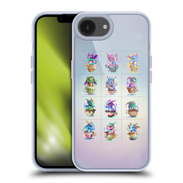 Ruth Thompson Cup O Dragons Group Soft Gel Case for Apple iPhone 16e / Apple iPhone 17e & MagSafe