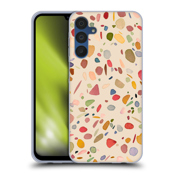 Ninola Colourful Patterns Terrazzo Soft Gel Case for Samsung Galaxy A15 & MagSafe