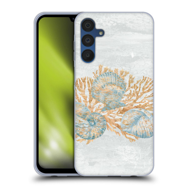 Paul Brent Sea Creatures Shells Soft Gel Case for Samsung Galaxy A15 & MagSafe