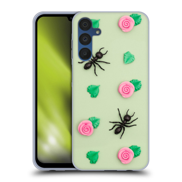 Pepino De Mar Patterns 2 Ant Soft Gel Case for Samsung Galaxy A15 & MagSafe