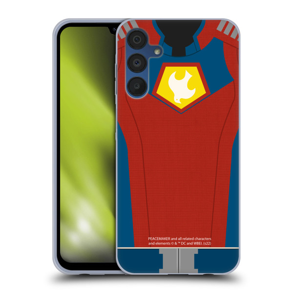 Peacemaker: Television Series Graphics Costume Soft Gel Case for Samsung Galaxy A15 & MagSafe
