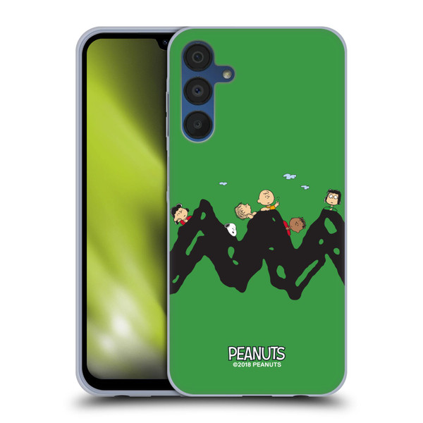 Peanuts Characters Group Soft Gel Case for Samsung Galaxy A15 & MagSafe