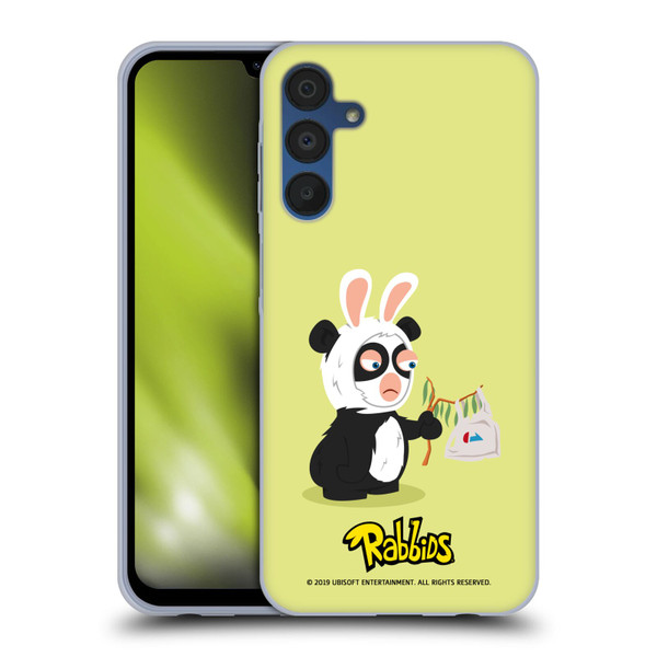 Rabbids Costumes Panda Soft Gel Case for Samsung Galaxy A15 & MagSafe