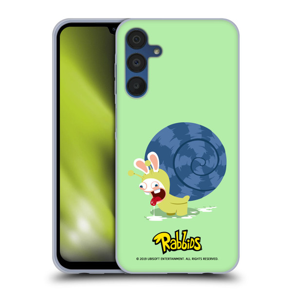 Rabbids Costumes Snail Soft Gel Case for Samsung Galaxy A15 & MagSafe