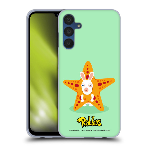 Rabbids Costumes Starfish Soft Gel Case for Samsung Galaxy A15 & MagSafe
