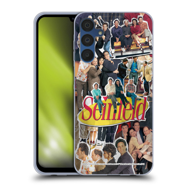Seinfeld Graphics Collage Soft Gel Case for Samsung Galaxy A15 & MagSafe