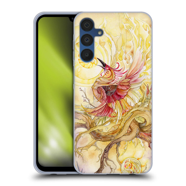 Stephanie Law Art Phoenix Soft Gel Case for Samsung Galaxy A15 & MagSafe