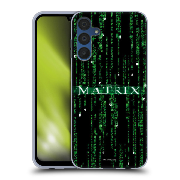 The Matrix Key Art Codes Soft Gel Case for Samsung Galaxy A15 & MagSafe