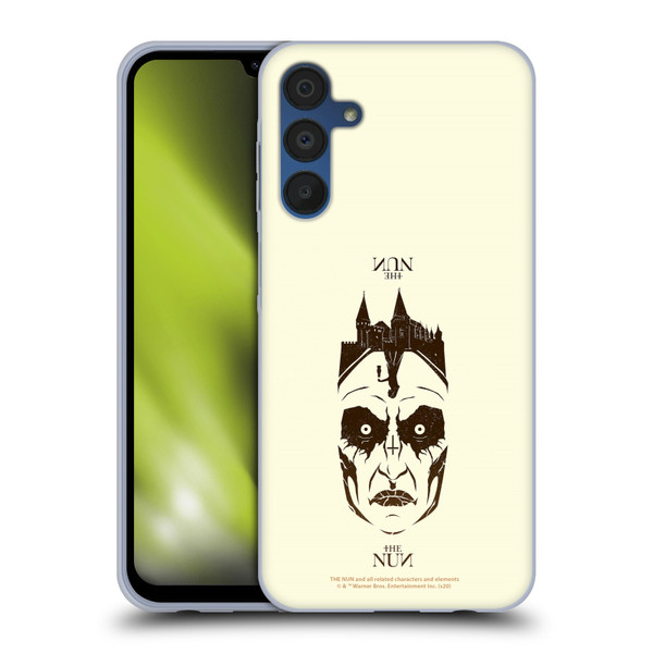 The Nun Valak Graphics Double Exposure 2 Soft Gel Case for Samsung Galaxy A15 & MagSafe