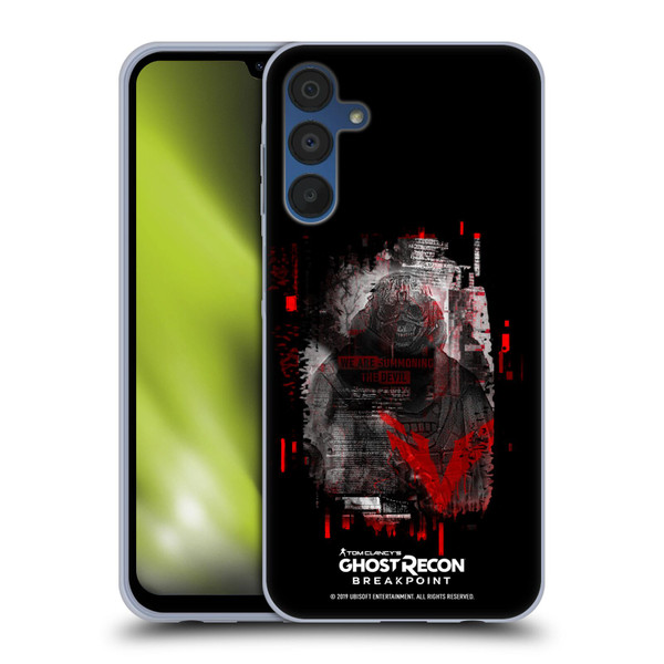 Tom Clancy's Ghost Recon Breakpoint Graphics Wolves Soft Gel Case for Samsung Galaxy A15 & MagSafe