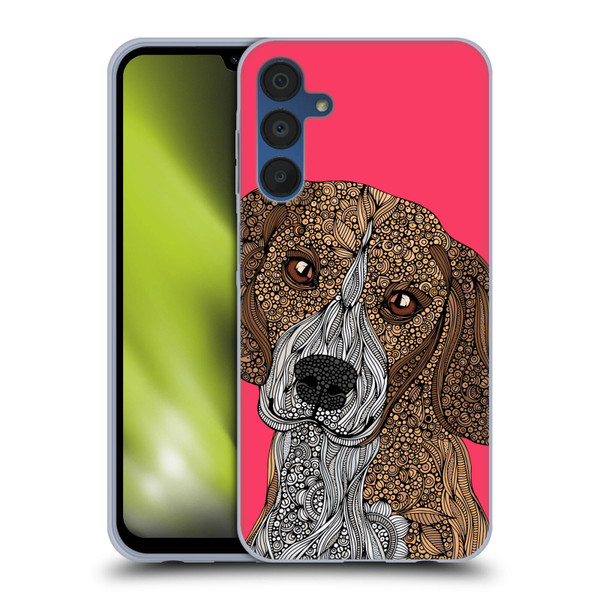 Valentina Dogs Beagle Soft Gel Case for Samsung Galaxy A15 & MagSafe