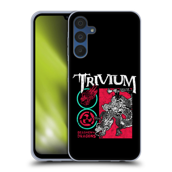 Trivium Graphics Deadmen And Dragons Date Soft Gel Case for Samsung Galaxy A15 & MagSafe