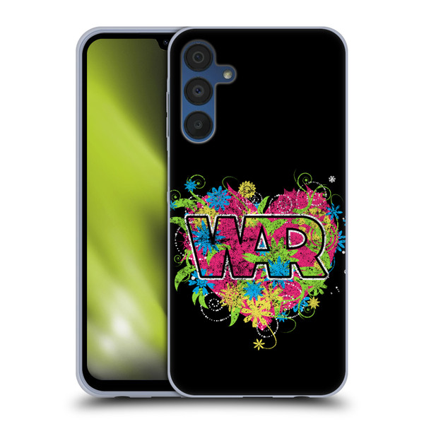 War Graphics Heart Logo Soft Gel Case for Samsung Galaxy A15 & MagSafe