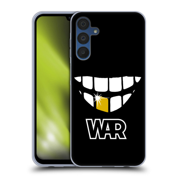 War Graphics Why Can't We Be Friends? Soft Gel Case for Samsung Galaxy A15 & MagSafe